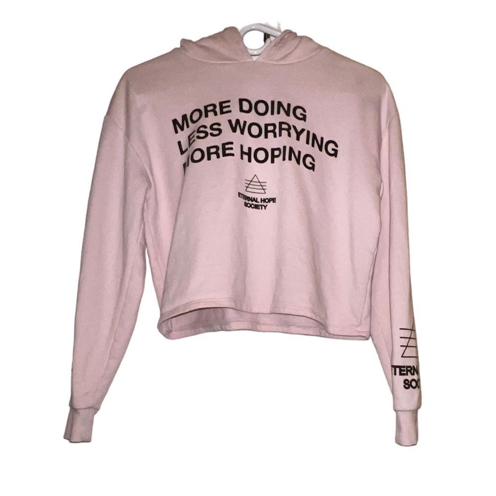 181. Mighty Fine Cropped Hoodie XS